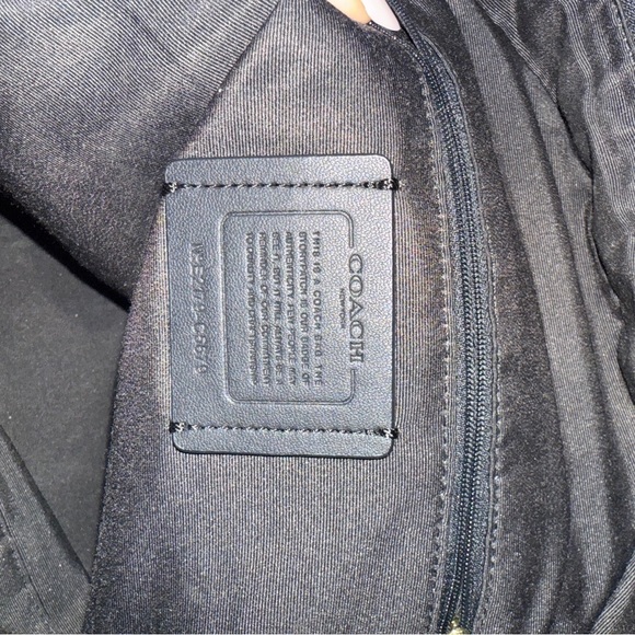 Coach Signature Brown and Black Backpack - Picture 3 of 4